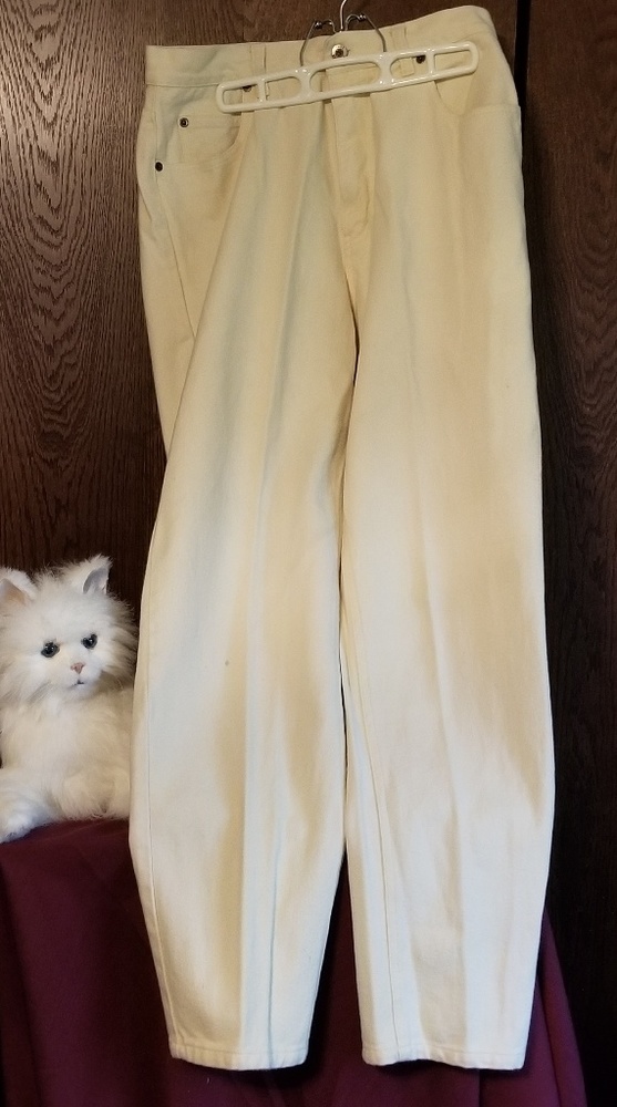Paul Harris Denim cream color jeans